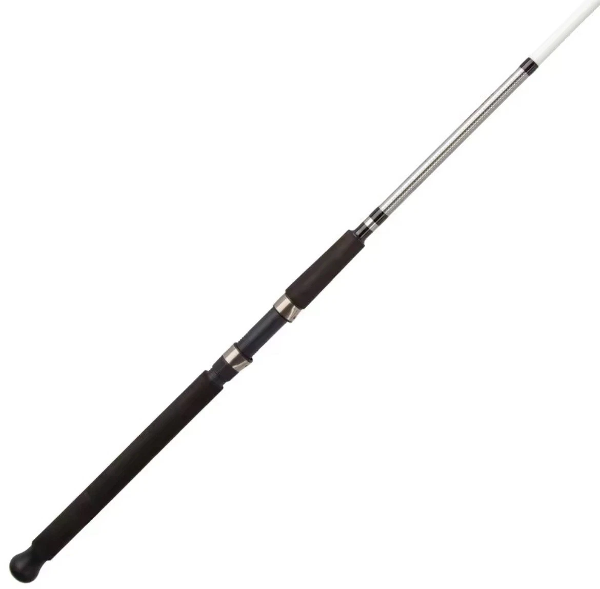 Alpha Bigwater 12' Spinning Fishing Rod, 2-Piece New Shakespeare