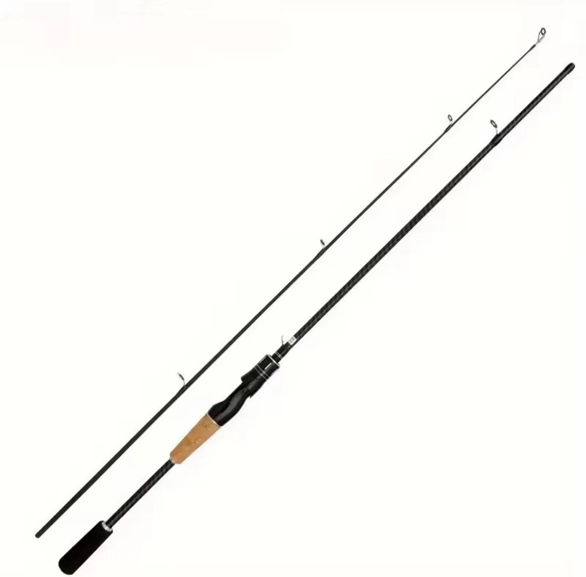 Carbon Fishing Spinning Rod 6’ 2 Pieces