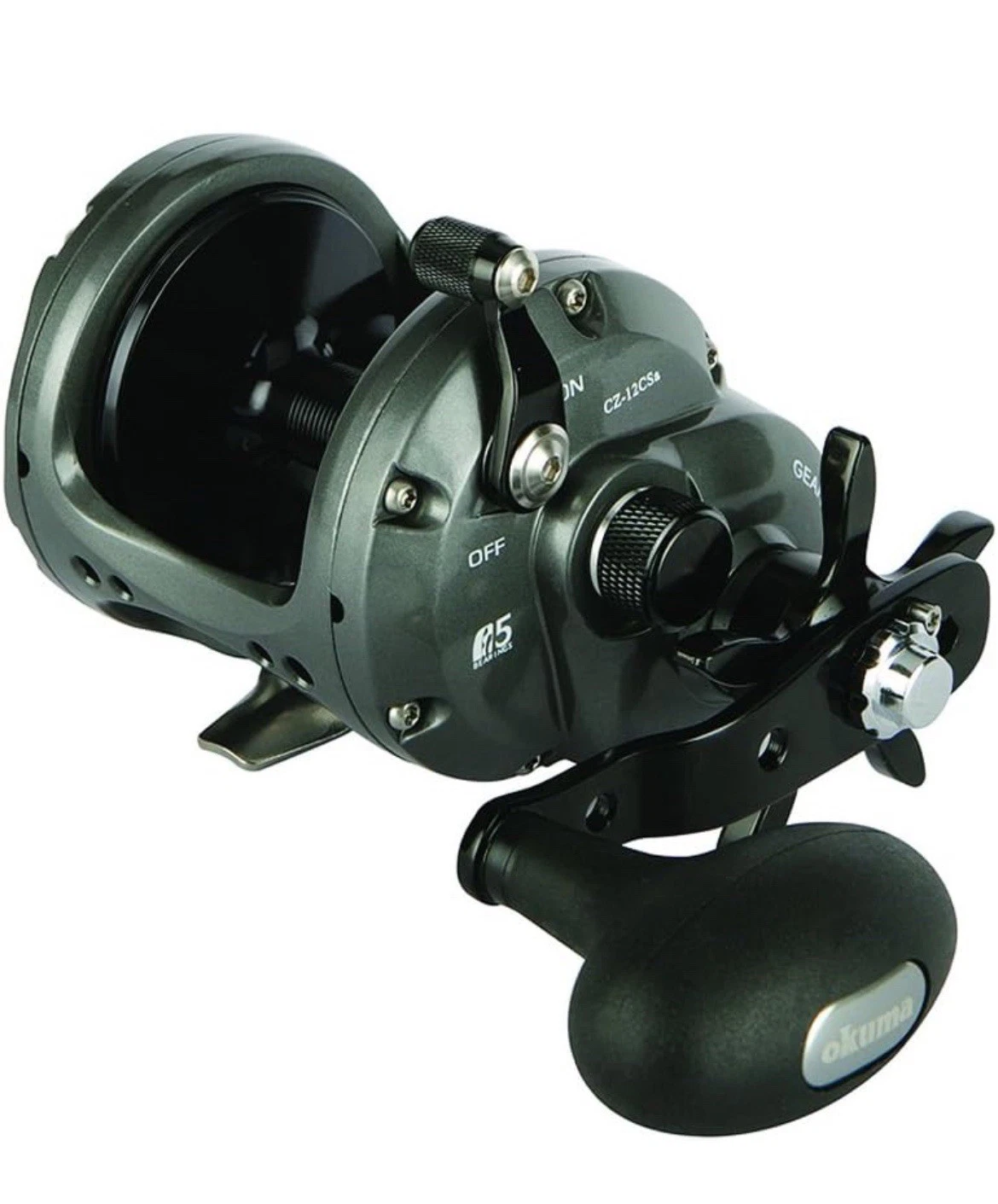 Okuma Cortez Graphite Star Drag High Speed 6.2:1 Reel CZ-12CSA 400/25