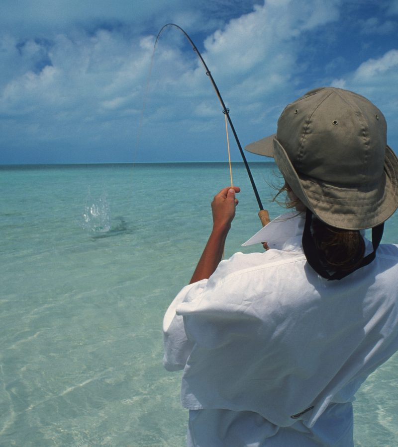 Fishing the Flats in the Bahamas